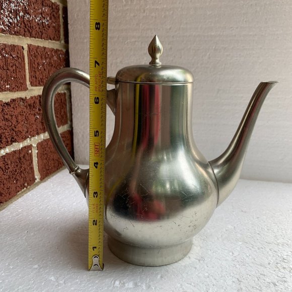 Vintage Metawa Holland Real Pewter 94% Coffee Pot, Pre 1985 Collectible - Picture 7 of 7